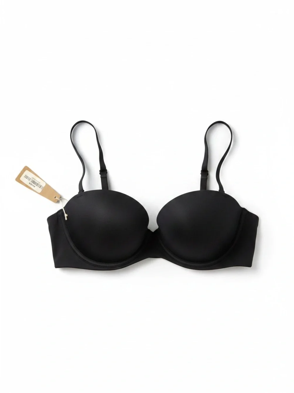 SKIMS Ultimate Push-Up Strapless Bra Onyx Size 36D NWT - Picture 2 of 4